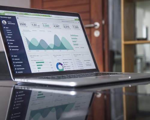 CRM & Finance dashboard
